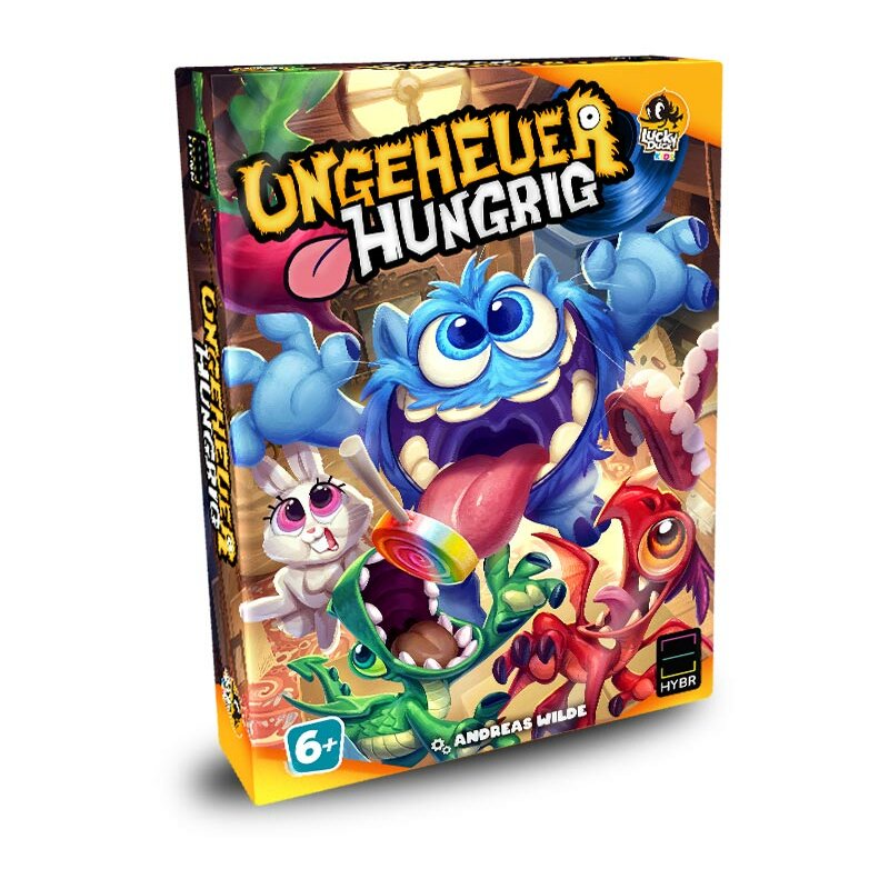 Ungeheuer hungrig